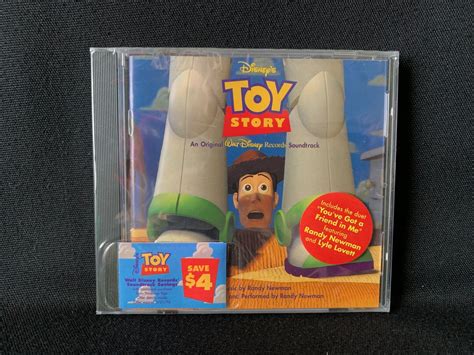 Sealed Toy Story Original Soundtrack Cd 1995 Etsy