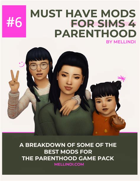 Must Have Mods For Sims 4 Parenthood Mellindi Sims 4 Body Mods Star