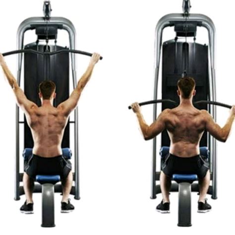 Lat Pulldown Wide Grip Exercise How To Workout Trainer By Skimble