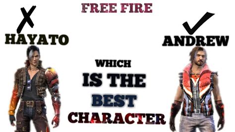 Win jai character & more for free be the hero with hrithik roshan garena free fire. WHO IS THE BEST CHARACTER IN FREE FIRE 2019 ll HAYATO VS ...