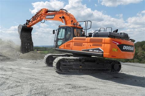 Doosan Launches New Stage V Crawler Excavator
