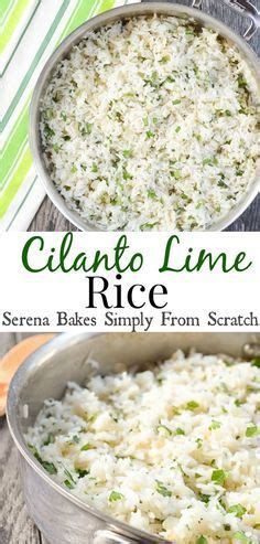 To begin, cook a cup white rice. Cilantro Lime Rice a copycat version of the famous ...