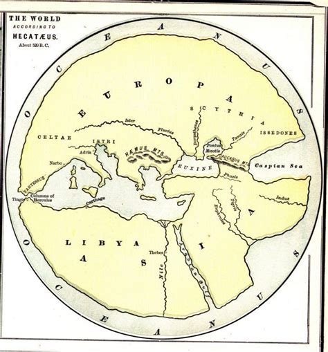 La Cartografía Mundial A Través De Los Mapas Antiguos Geografía