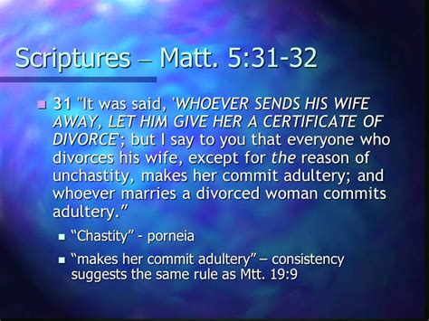Understanding Marriage And Divorce Biblical Studies And Concepts Ppt