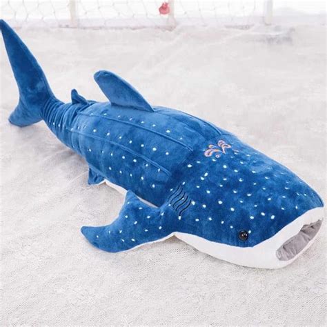 Cute Big Shark Plush Shark Plush Toy Whale Shark Plushie Etsy