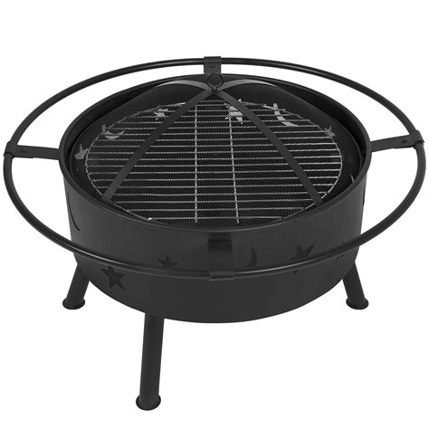 Best Choice Products 30 Fire Pit Bbq Grill Firebowl Patio Fireplace