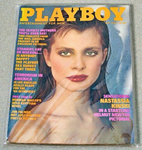 Playboy Magazine May Nastassia Kinski Susie Scott Ebay