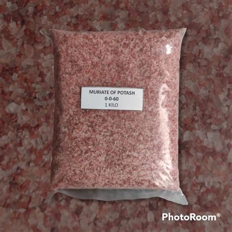 Muriate Of Potash 0 0 60 1kg Shopee Philippines