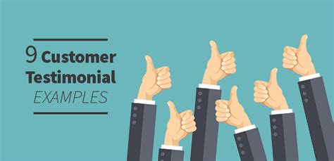 9 Customer Testimonial Examples You Can Steal With Pictures