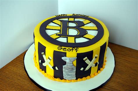 Boston Bruins Cake By Certified Sugar Artist Jen Scott Cake Edibleart