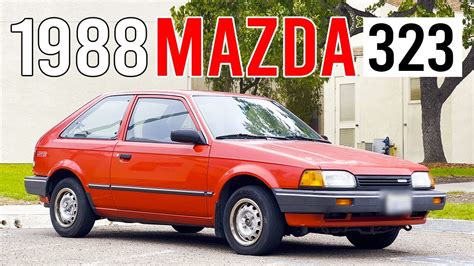 1988 Mazda 323 The Lovable Squishbox Pov Binaural Review Youtube