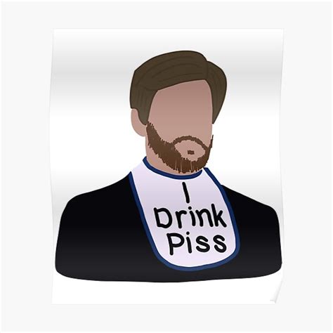 Aunty Donna Piss Drinker Poster For Sale By Hilton Sis Redbubble