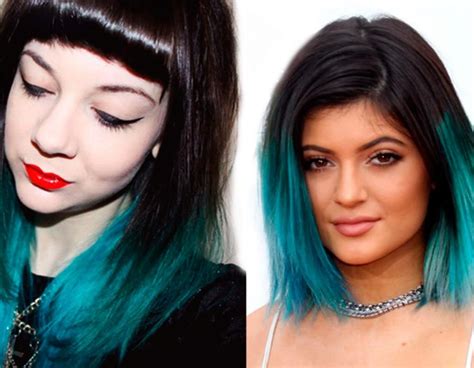 Uk Lifestyle Blog How To Kylie Jenner Turquoise Dip Dye Bleach Hair