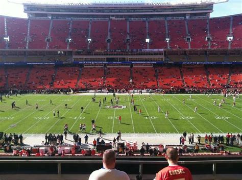 Seat View From Section 201 At Arrowhead Stadium Kansas City Chiefs