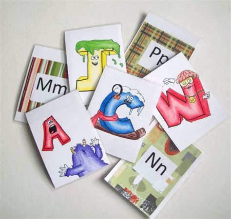 10 Sets Of Printable Alphabet Flashcards Letter Flashcards Alphabet