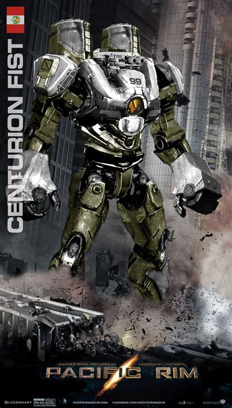 The Poster For Pacific Rim Is Shown In Full Color