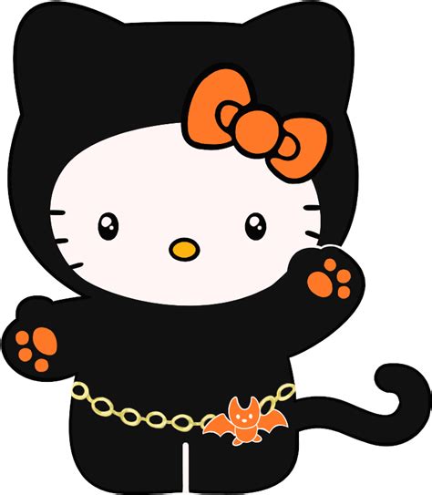 Hello Kitty Png Kitty Halloween Clip Art By Shynies On Hello Kitty Halloween Desktop