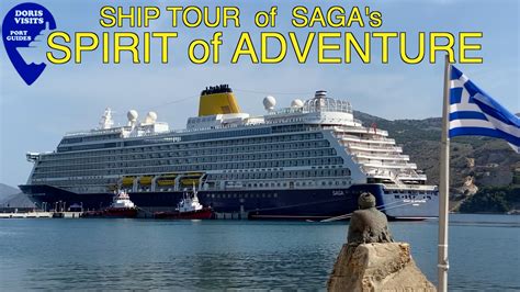 Saga Spirit Of Adventure Ship Tour Cruise Doris Visits