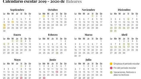 Calendario Mar 2021 Calendario Escolar Illes Balears