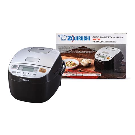 Get Zojirushi Micom Rice Cooker And Warmer Cup Silver Black