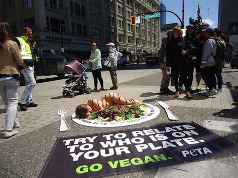 Watch Peta Protest Turns Heads In Downtown Vancouver Bc Globalnewsca