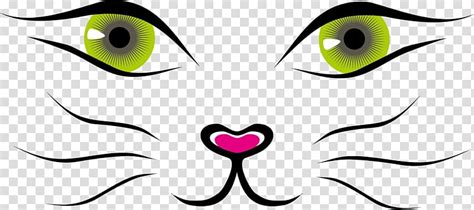 Animal Eye Illustration Cat Face Kitten Cat Eyes Transparent