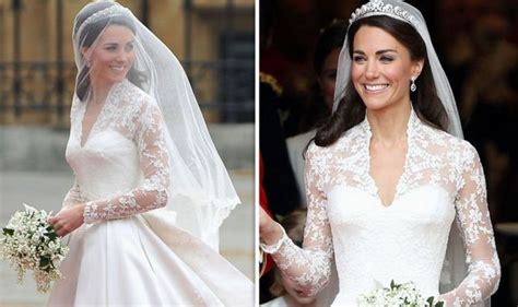 Kate Middleton S Wedding Dress Is Among The Most Expensive Celebrity Gowns Of All Time Express