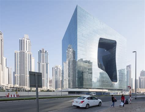 Zaha Hadid Architects Hotel With A Hole In The Middle Opens In Dubai