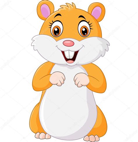 Lindo Hamster De Dibujos Animados 2022