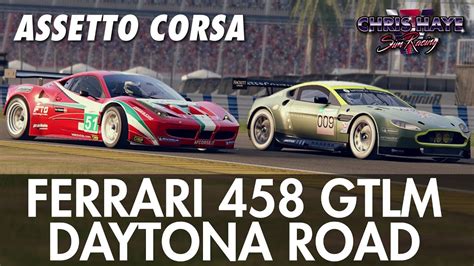 Assetto Corsa Ferrari Gtlm Daytona Road Mod Track Vr Youtube