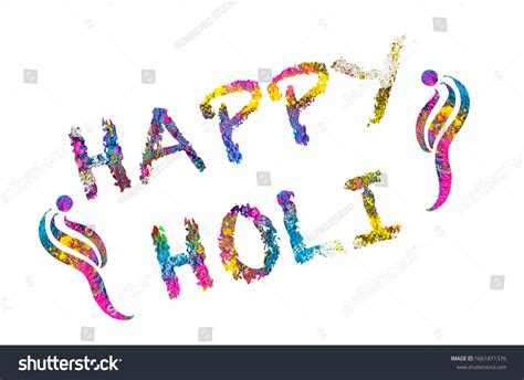 Happy Holi Holi Splash Holi Celebration Stock Illustration 1661871376