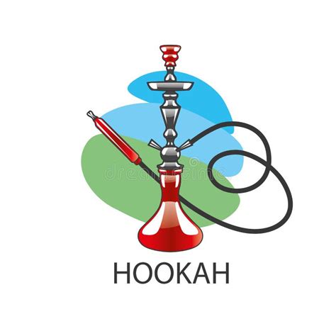 Vector Logo Hookah Stock Vector Illustration Of Decoration 126421466