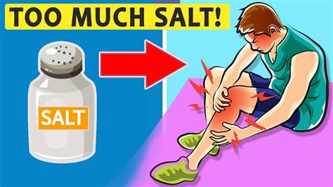 9 Warning Signs You Re Eating Too Much Salt You Shouldn T Ignore Youtube