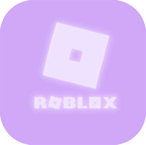 Roblox Icon Aesthetic Pastel Purple