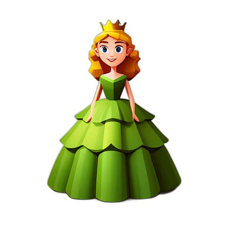 Princess From The Princess And The Pea Fairytale Character Circle