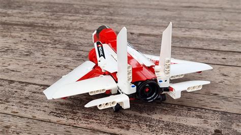 Lego Moc Technic Jet Aircraft By Apachaihapachai Rebrickable Build