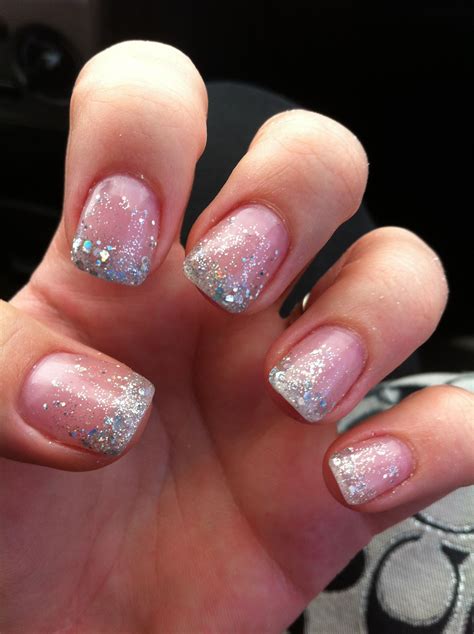 Pin By Lauren Davis On Style Solar Nails Ombre Nails Glitter Pink