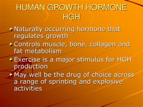 Ppt Human Growth Hormone Hgh Powerpoint Presentation Free Download