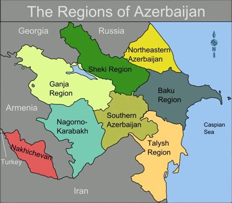 Azerbaijan Travel Guide Wikitravel Azerbaijan Travel Azerbaijan Map