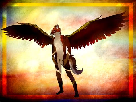 Winged Anthro Picture Auctionclosed By Blacklightning95 On Deviantart