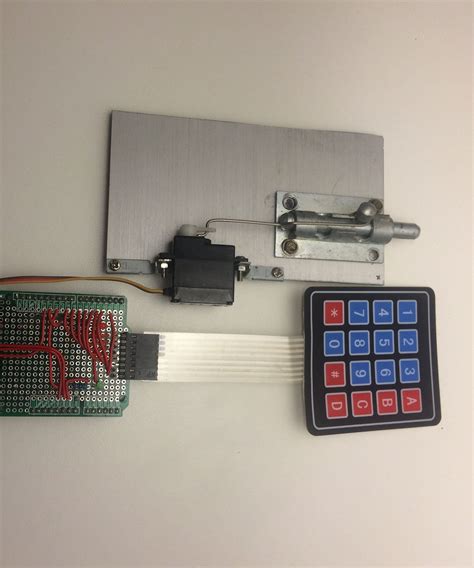 Arduino Door Lock With Password Arduino Arduino Projects Diy