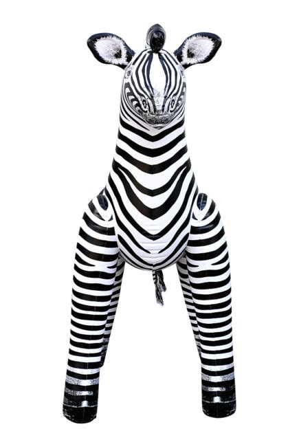 Jet Creations Inflatable Zebra Great For Safari Zoo Themed Children