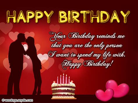 Birthday Wishes For Boyfriend And Boyfriend Birthday Card Wordings