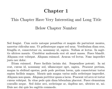 Texlatex Chapters With Long Descriptive Titles Math Solves Everything