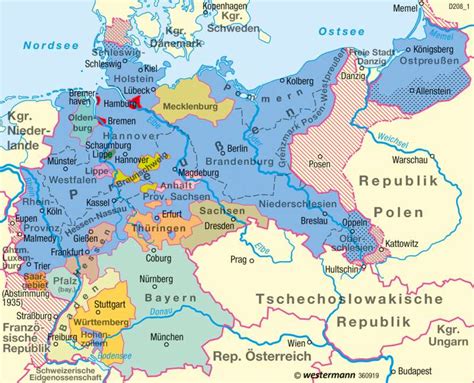 Deutschland, die größte nationale volkswirtschaft in europa, ist eine föderale parlamentarische republik im westlichen zentralen teil des kontinents. 1933 Deutschland Karte / 1933 Reichstag Election Map ...