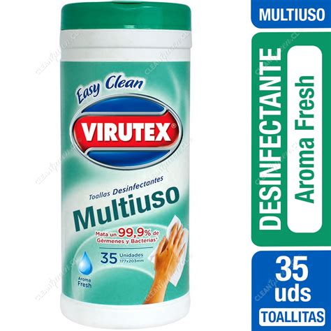 Toallitas Desinfectantes Multiuso Virutex Aroma Fresh Unid Clean