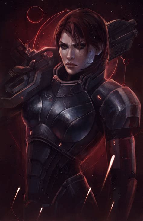 Commander Shepard Hero Of The Galaxy By Eva Kosmos Masseffect