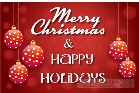 Happy holidays & merry christmas 2018: Christmas Clipart Clipart - merry-christmas-happy-holidays ...