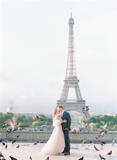 Paris France Eiffel Tower Wedding Mcsween Photography