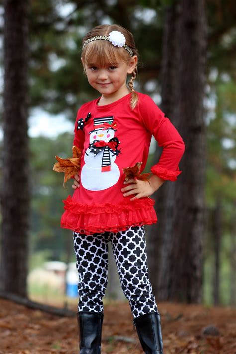 Girls Holiday Outfit Sets Girls Holiday Outfit Holiday Outfits Cute